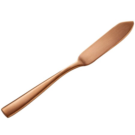 Bon Chef Manhattan, Butter Knife, Matte Finish, 18/10, 6.63" - Rose Gold Matte , set of 12 S3010RGM